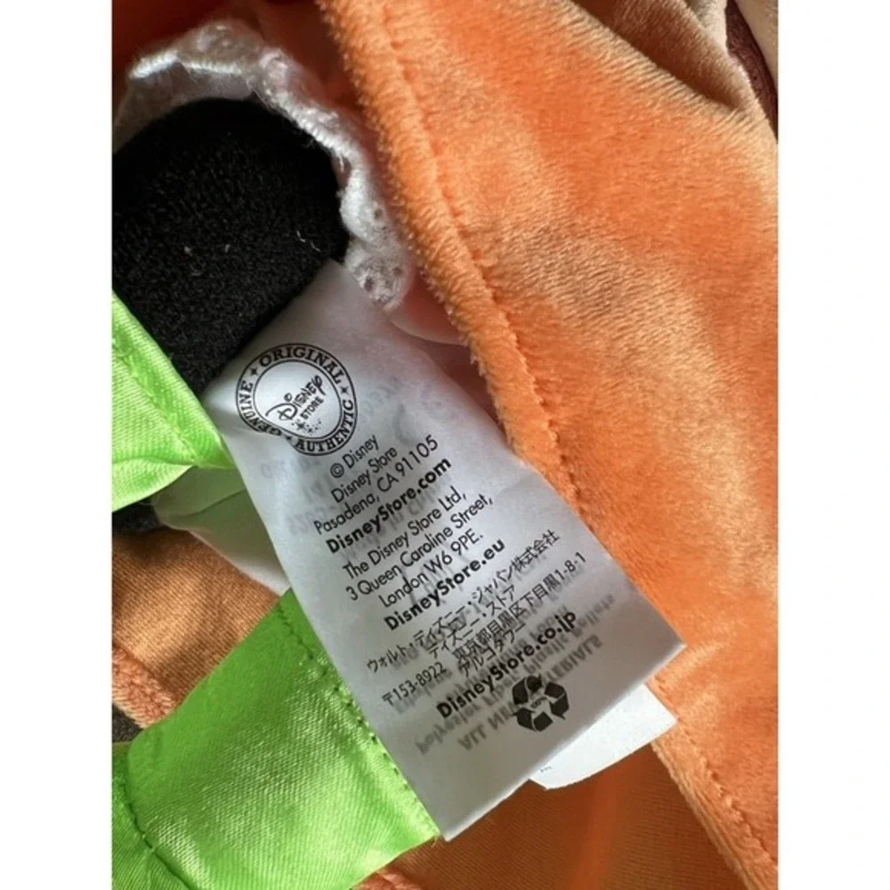 Disney‎ Parks Halloween Minnie Mouse Witch Costume Orange Dress Green Hat 16